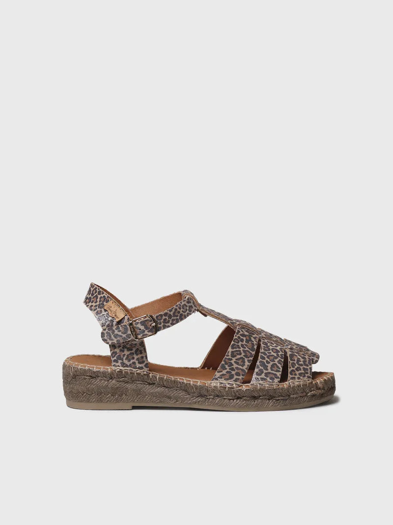  - Alpargatas de mujer en animal print | ESTELA-LE  - Toni Pons  