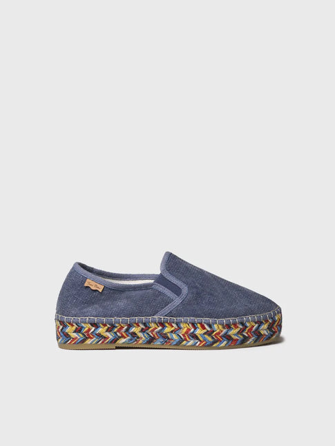  - Alpargatas de mujer con detalle multicolor en yute | FIORELLA  - Toni Pons  