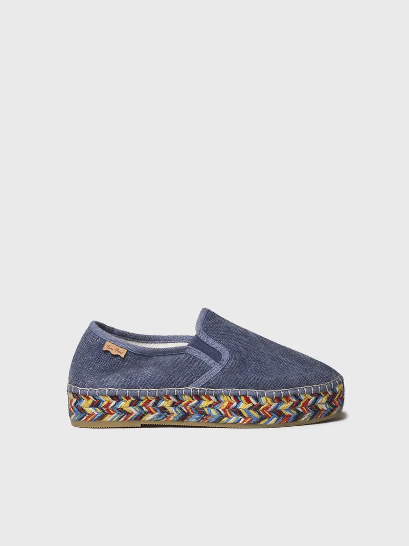  - Alpargatas de mujer con detalle multicolor en yute | FIORELLA  - Toni Pons  