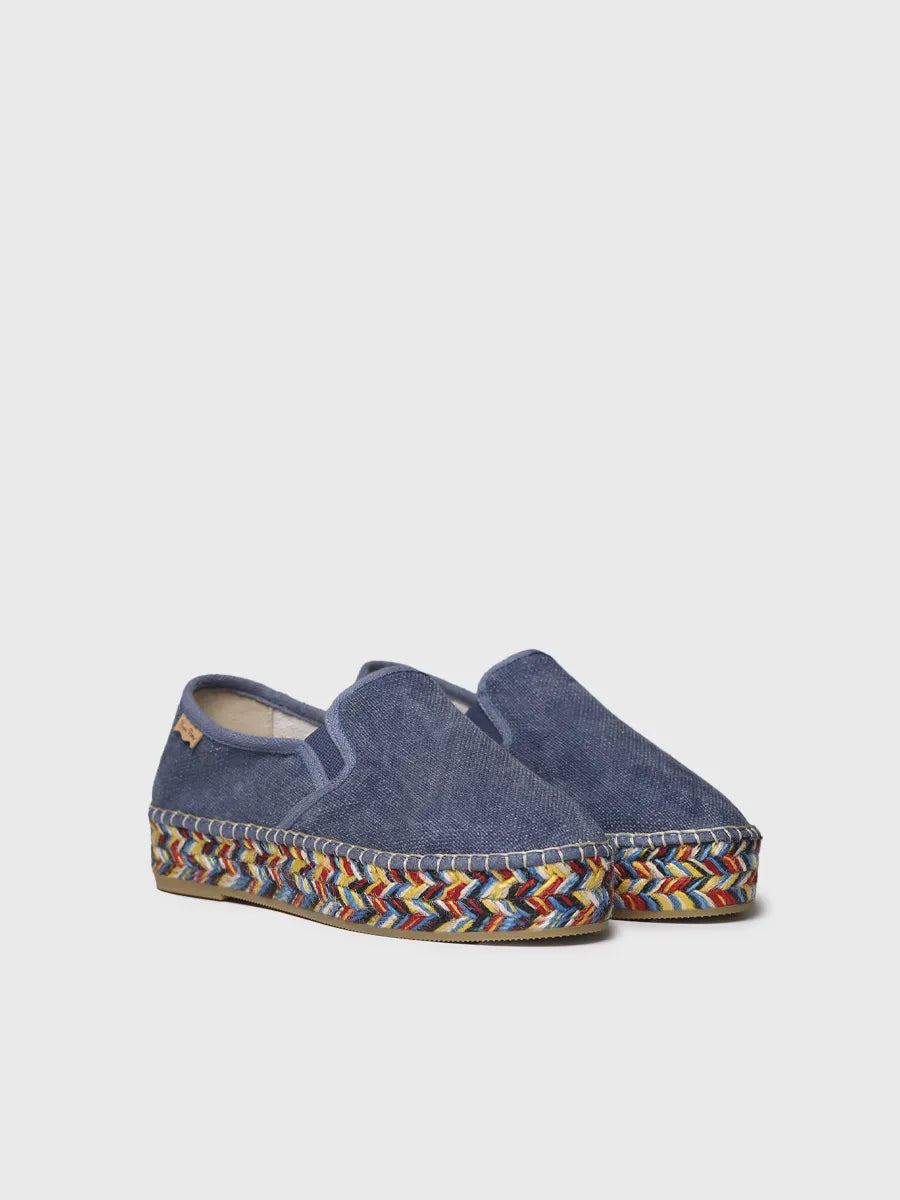  - Alpargatas de mujer con detalle multicolor en yute | FIORELLA  - Toni Pons  