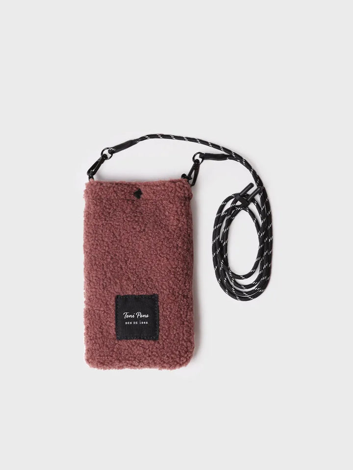 Complementos - Bolso para el móvil en material tipo borrego | GABIN  - Toni Pons  