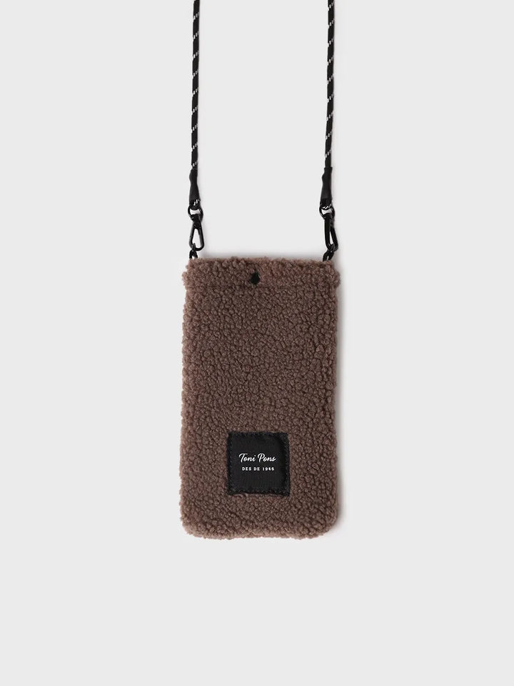 Complementos - Bolso para el móvil en material tipo borrego | GABIN  - Toni Pons  