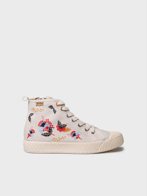  - Zapatilla de mujer con bordado floral | GENA-FL  - Toni Pons  