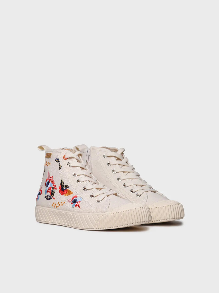  - Zapatilla de mujer con bordado floral | GENA-FL  - Toni Pons  