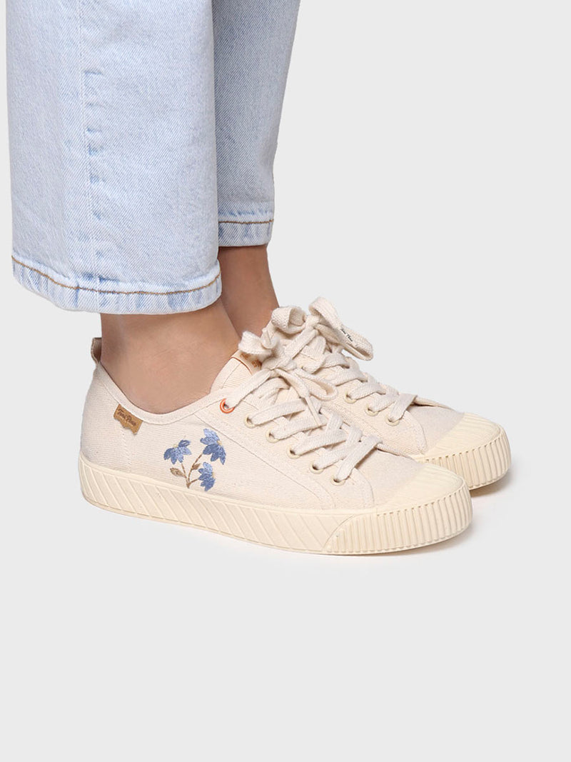 Zapatillas mujer - Zapatillas deportivas bajas para mujer en tejido reciclado  - Toni Pons  