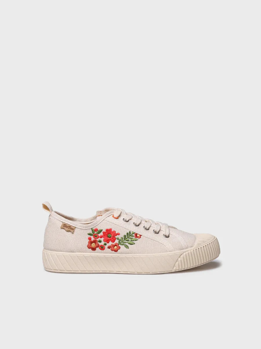  - Zapatilla de mujer con bordado floral | GILDA-FL  - Toni Pons  