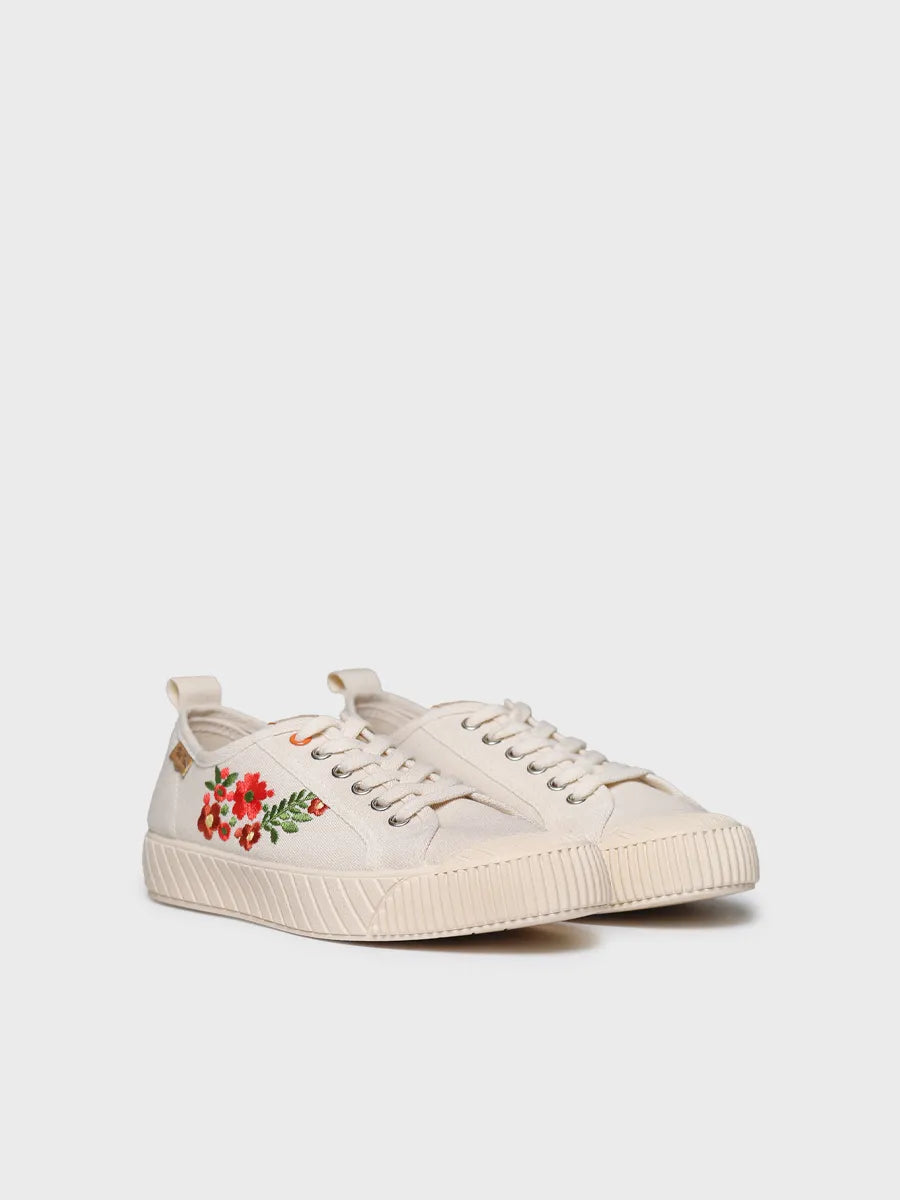  - Zapatilla de mujer con bordado floral | GILDA-FL  - Toni Pons  