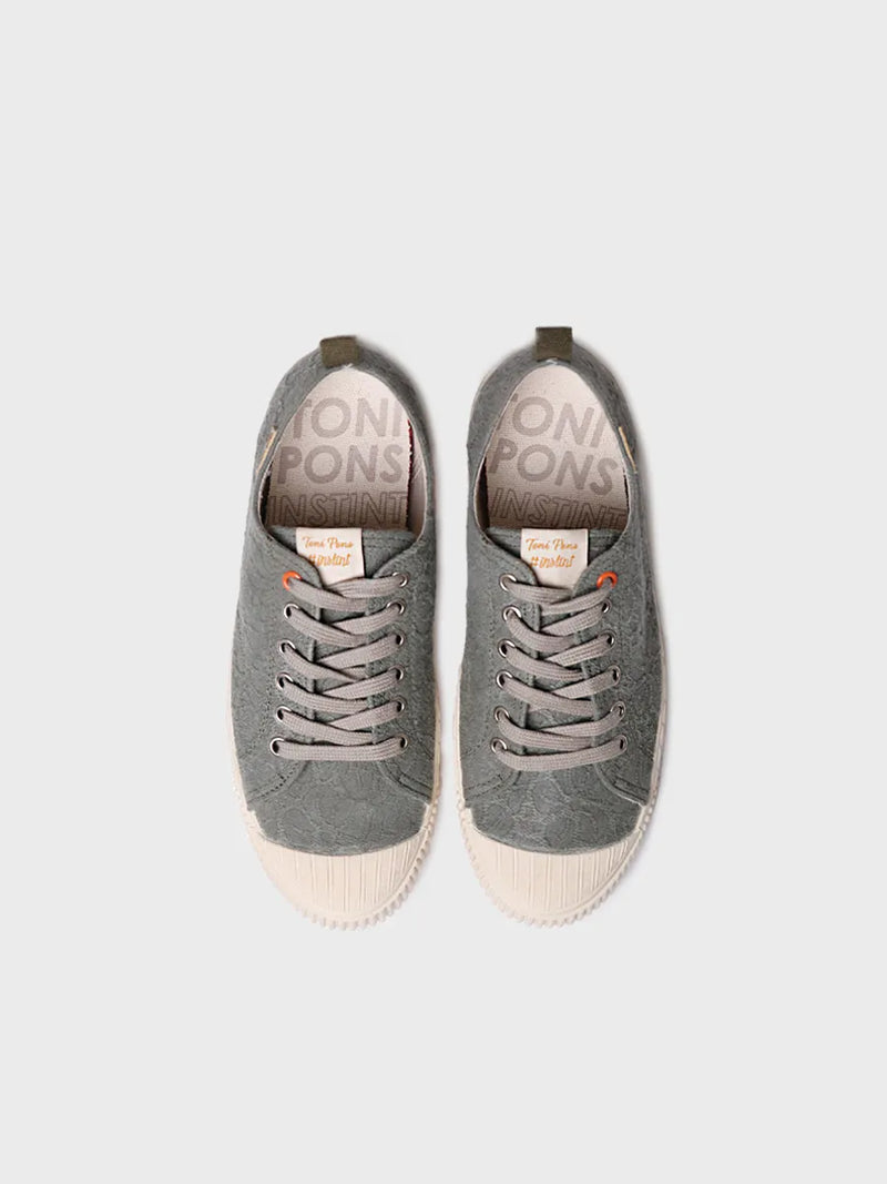 zapatillas mujer - Zapatillas deportivas bajas de mujer en tejido reciclado | GILDA-RB  - Toni Pons  