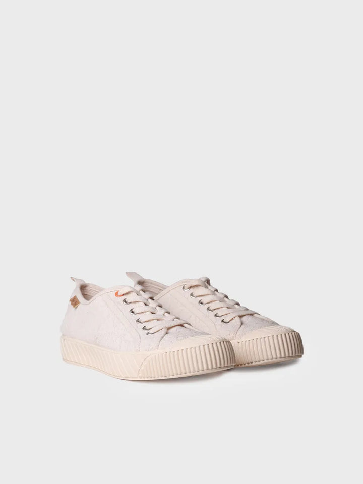 zapatillas mujer - Zapatillas deportivas bajas de mujer en tejido reciclado | GILDA-RB  - Toni Pons  