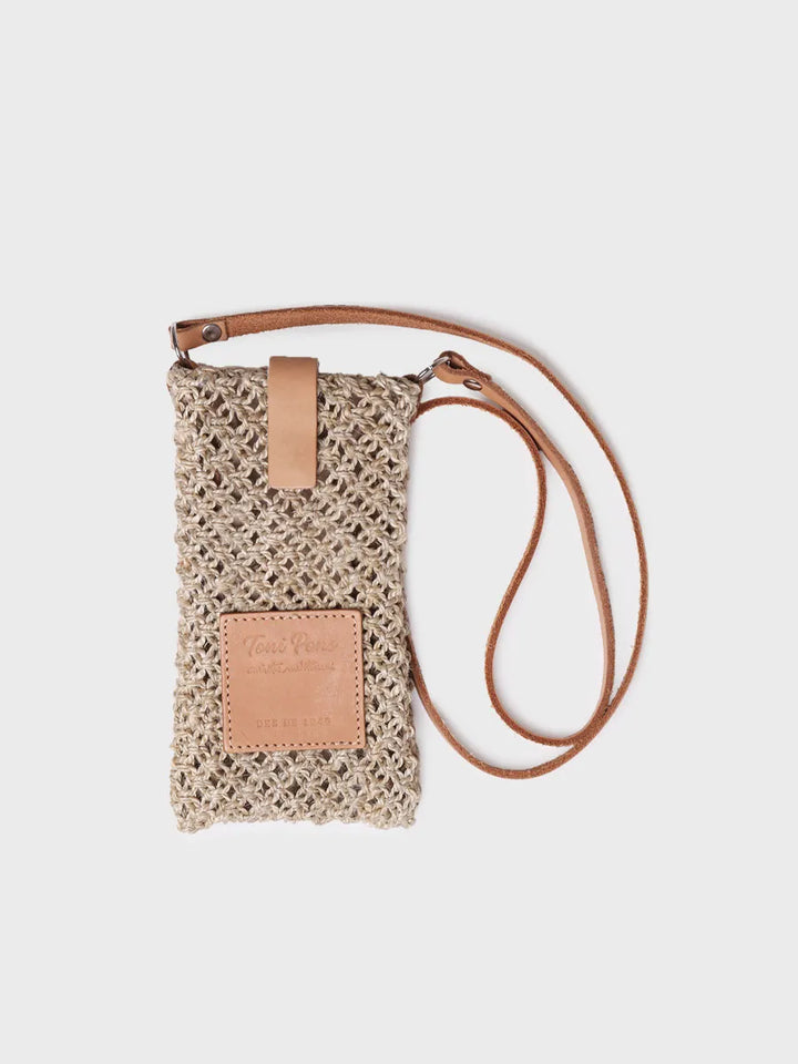 Complementos - Bolsa de yute para el móvil | GINETH  - Toni Pons  