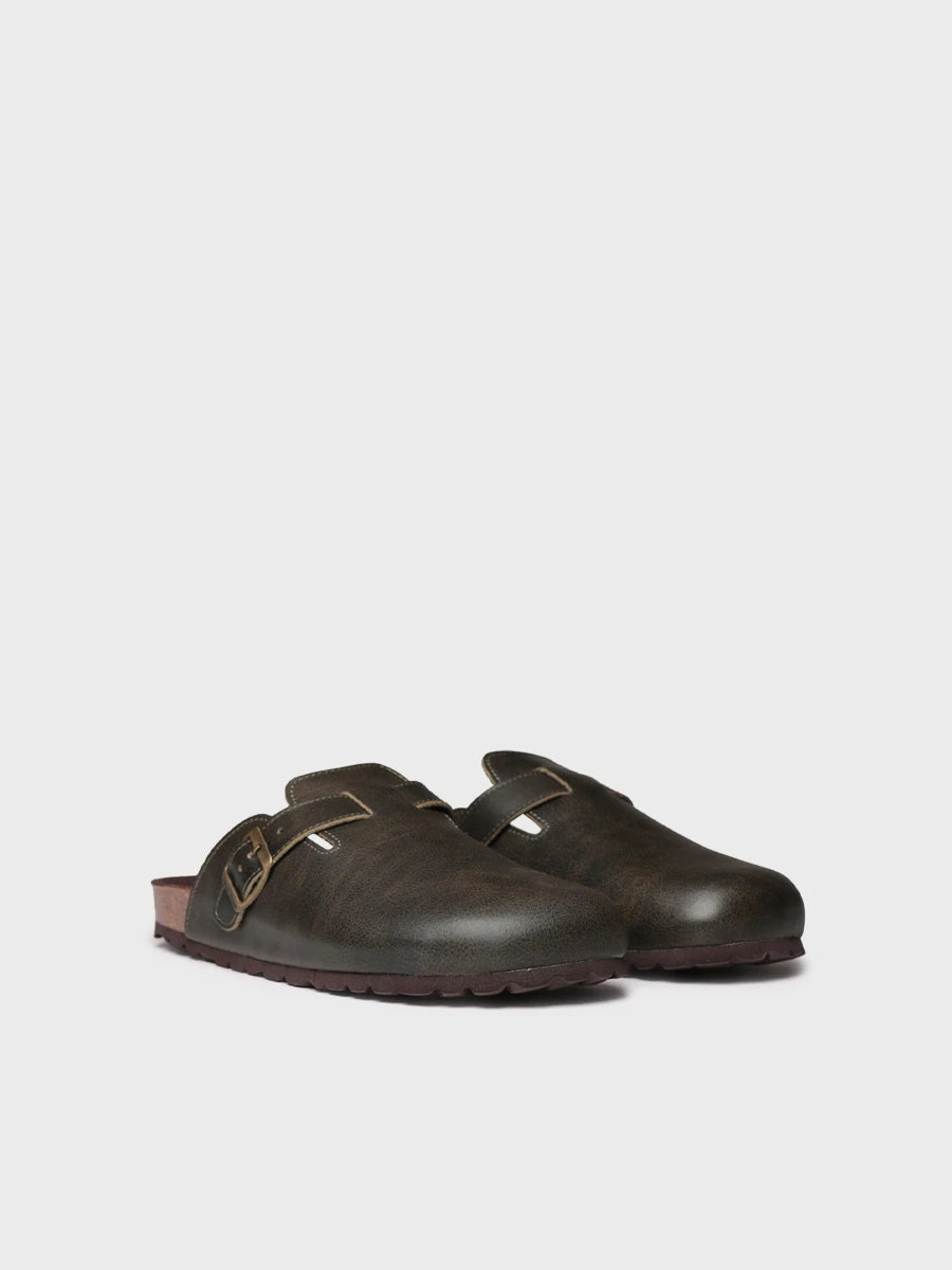 Men's closed leather clog | GORKA