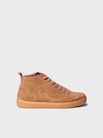 Women's suede lace-up ankle boot | GUALBA