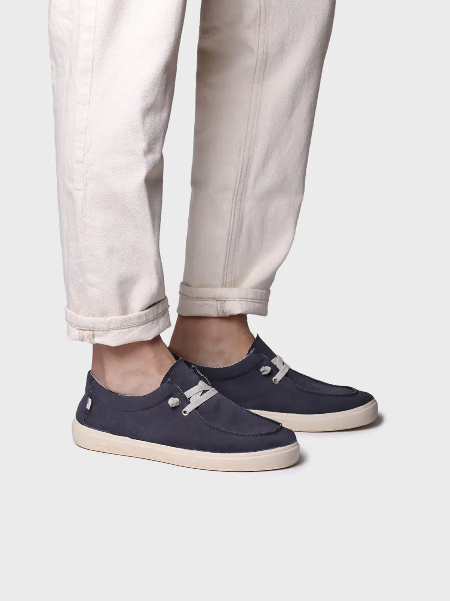 zapatillas hombre - Zapato de hombre en algodón con cordones | IAN  - Toni Pons  