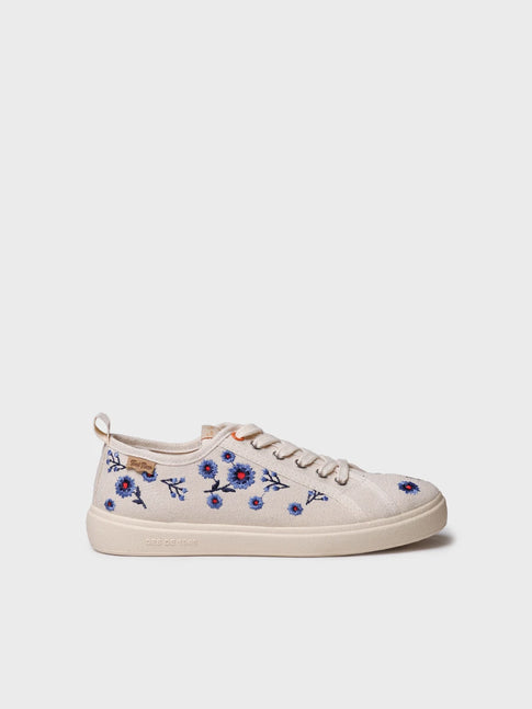  - Zapatilla deportiva de mujer con bordado floral | INDIRA-BF  - Toni Pons  