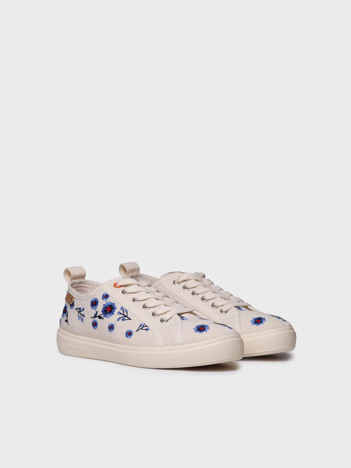  - Zapatilla deportiva de mujer con bordado floral | INDIRA-BF  - Toni Pons  