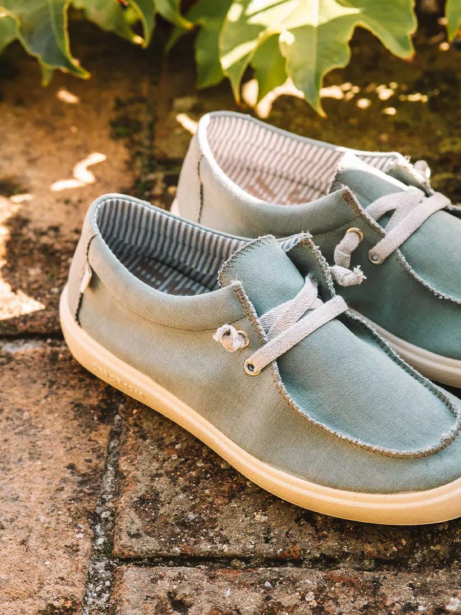 zapatillas mujer - Zapato de mujer en algodón con cordones elásticos | IRELIA  - Toni Pons  