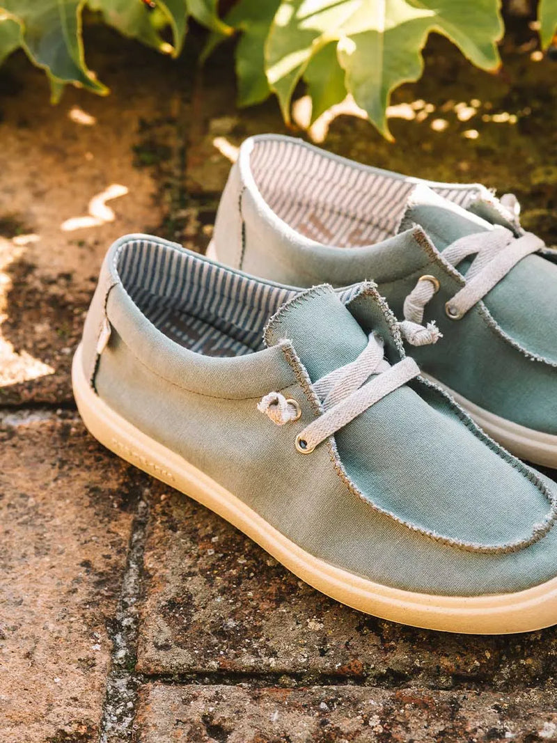 zapatillas mujer - Zapato de mujer en algodón con cordones elásticos | IRELIA  - Toni Pons  