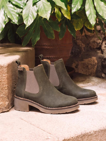 Chelsea boot en daim pour femme | IRIA-SW