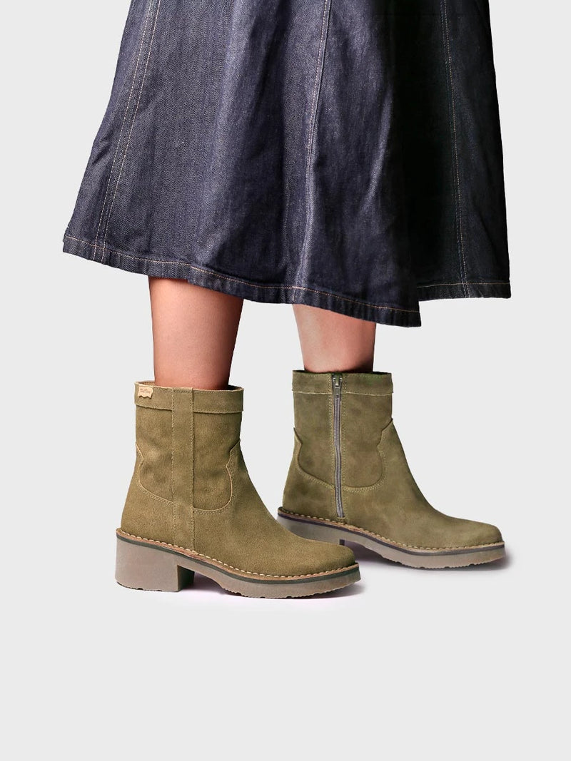 Botines mujer - Botín en serraje para mujer | IRIS-SY  - Toni Pons  