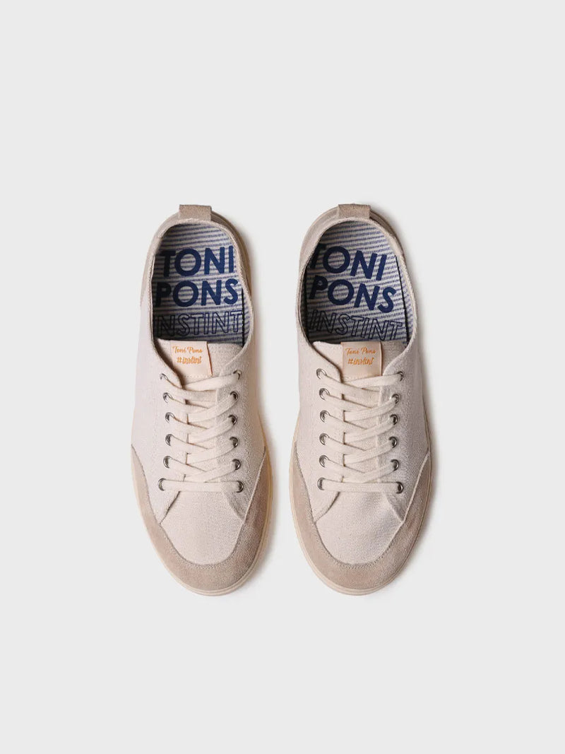 zapatillas hombre - Zapatilla deportiva de hombre en algodón con cordones | IRON  - Toni Pons  