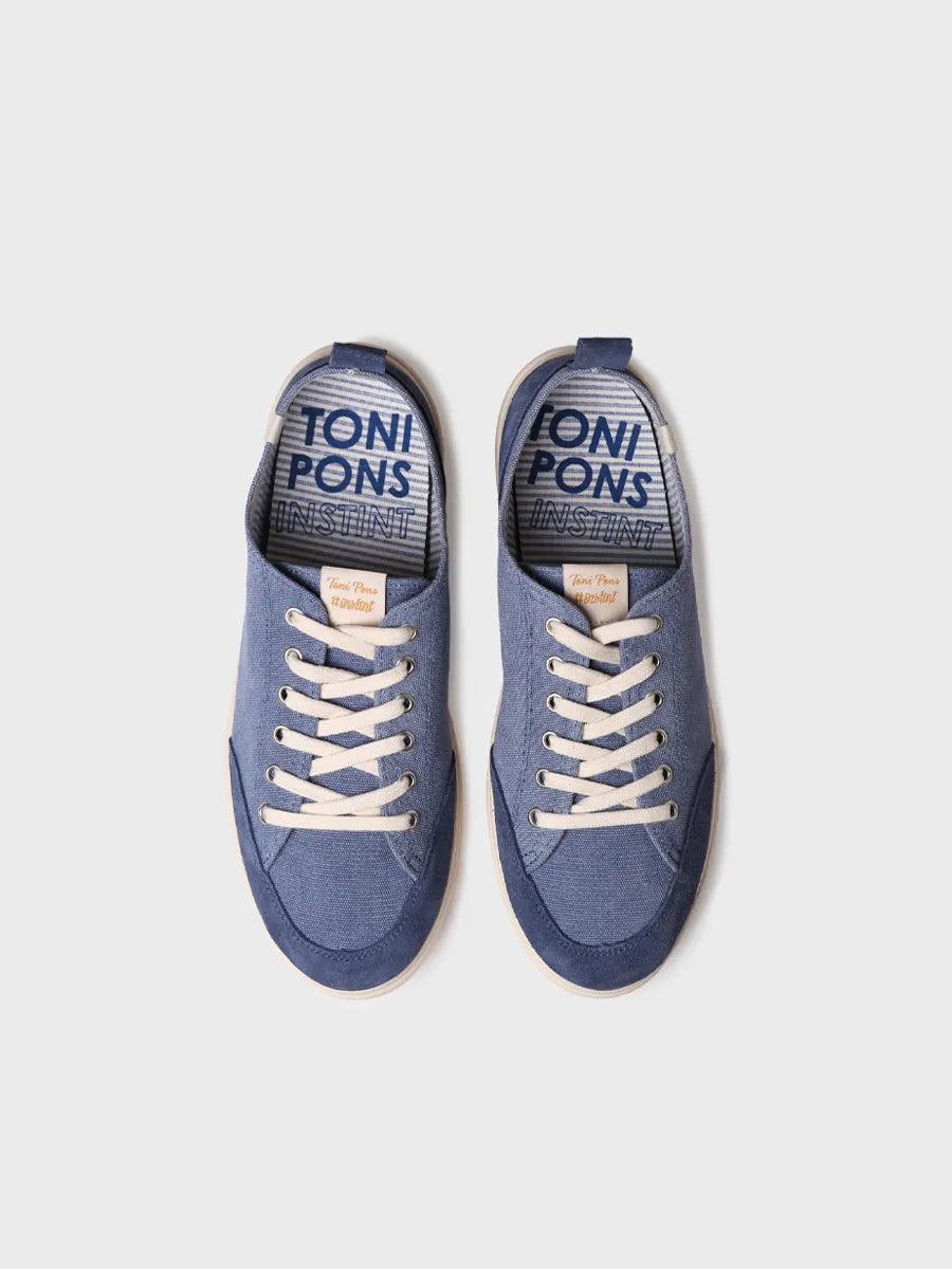 zapatillas hombre - Zapatilla deportiva de hombre en algodón con cordones | IRON  - Toni Pons  