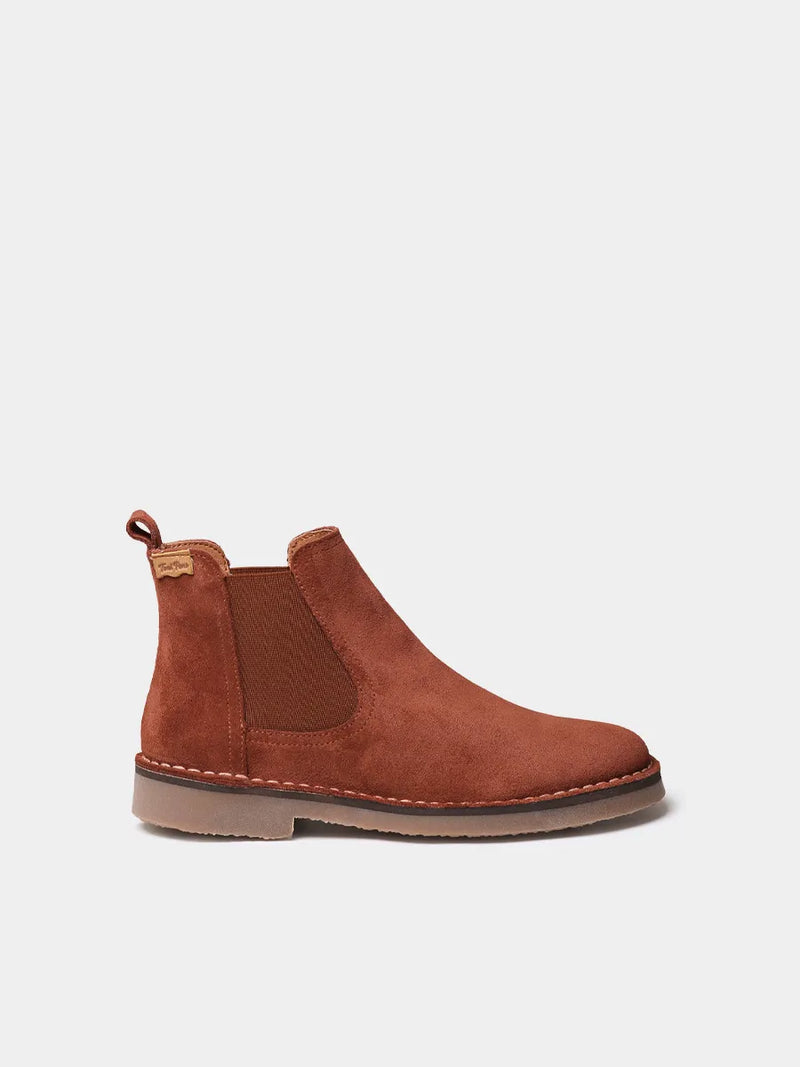Botines mujer - Botín para mujer en serraje con elásticos laterales | ISA-SY  - Toni Pons  