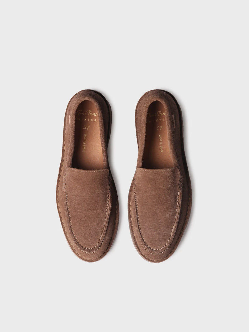 Zapatos mujer - Mocasín en serraje para mujer | IVARS-SY  - Toni Pons  