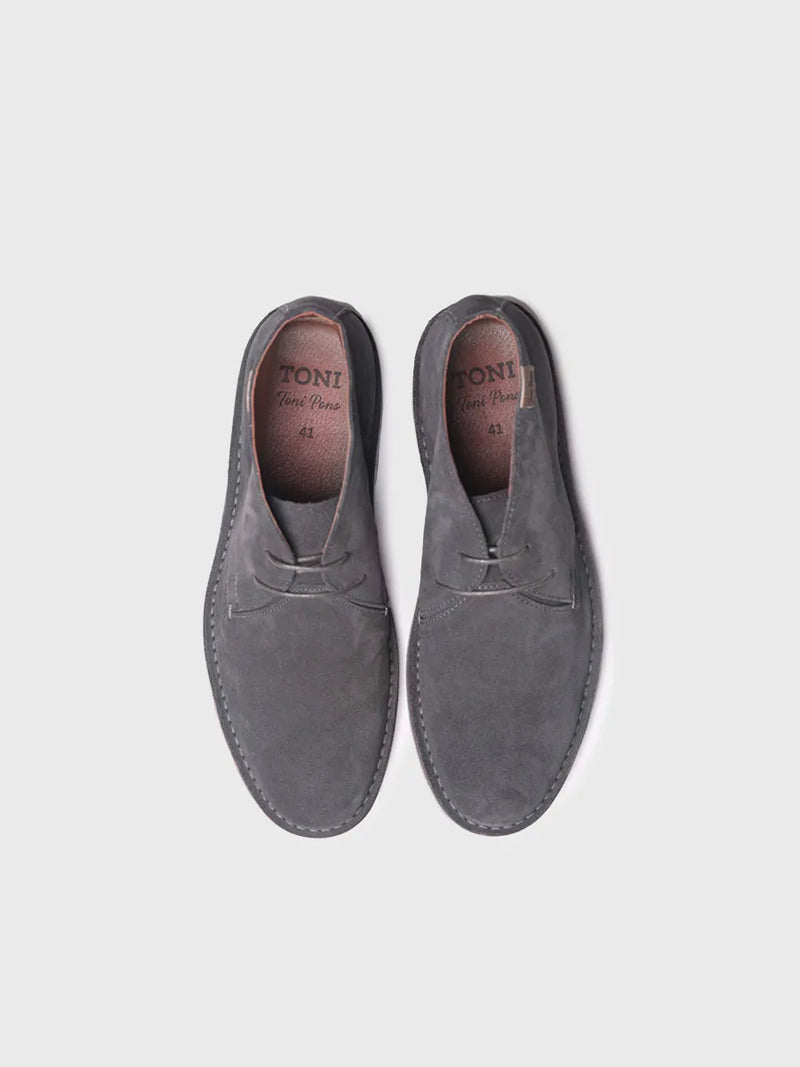 zapatillas hombre - Botín para hombre en serraje | JACOB-SY  - Toni Pons  