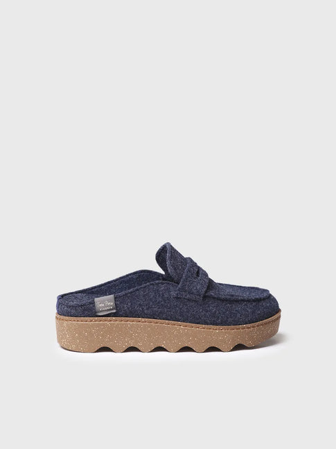 zapatillas mujer - Slipper de mujer con suela de plataforma | JADEN-FR  - Toni Pons  