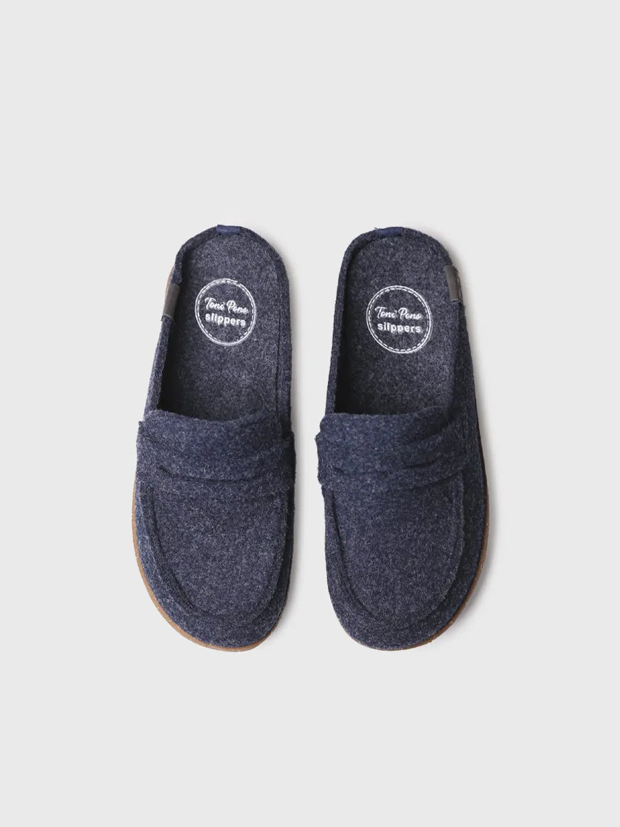 zapatillas mujer - Slipper de mujer con suela de plataforma | JADEN-FR  - Toni Pons  