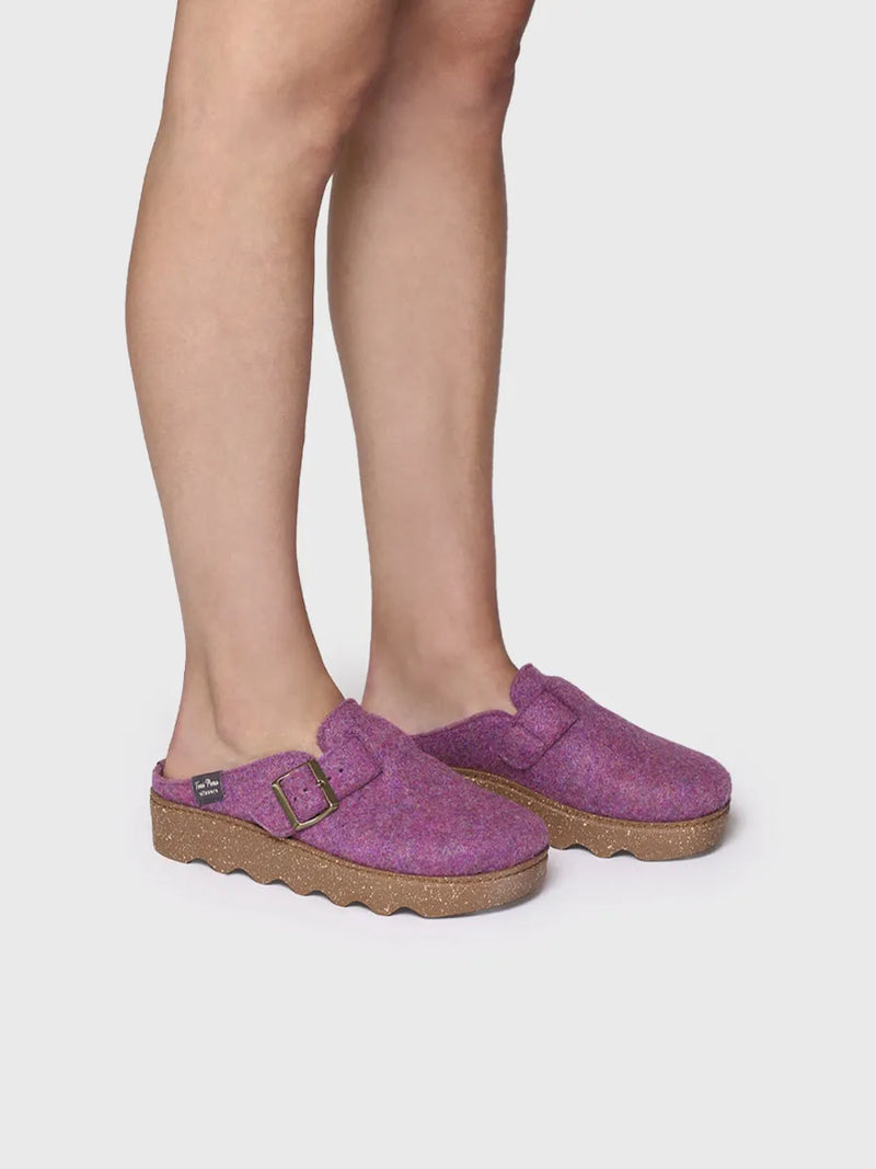 zapatillas mujer - Zapatilla de casa para mujer con hebilla | JAELLE-FR  - Toni Pons  
