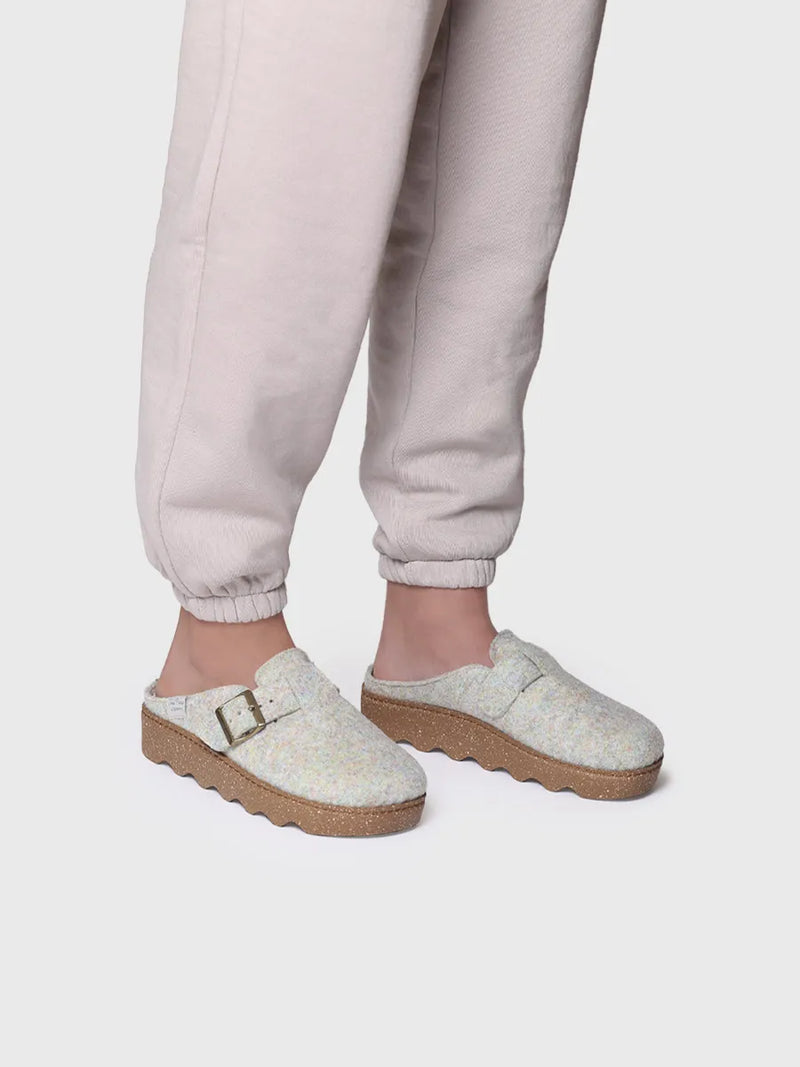 zapatillas mujer - Zapatilla de casa para mujer con hebilla | JAELLE-FR  - Toni Pons  
