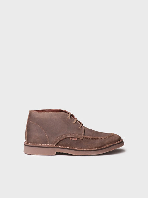 Bottine en daim ciré pour homme | JAMES-SW