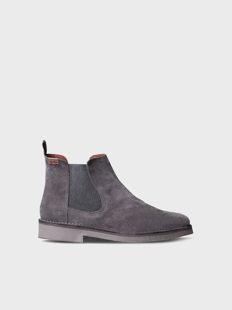 botines mujer - Botín Chelsea para hombre en serraje | JAN-SY  - Toni Pons  