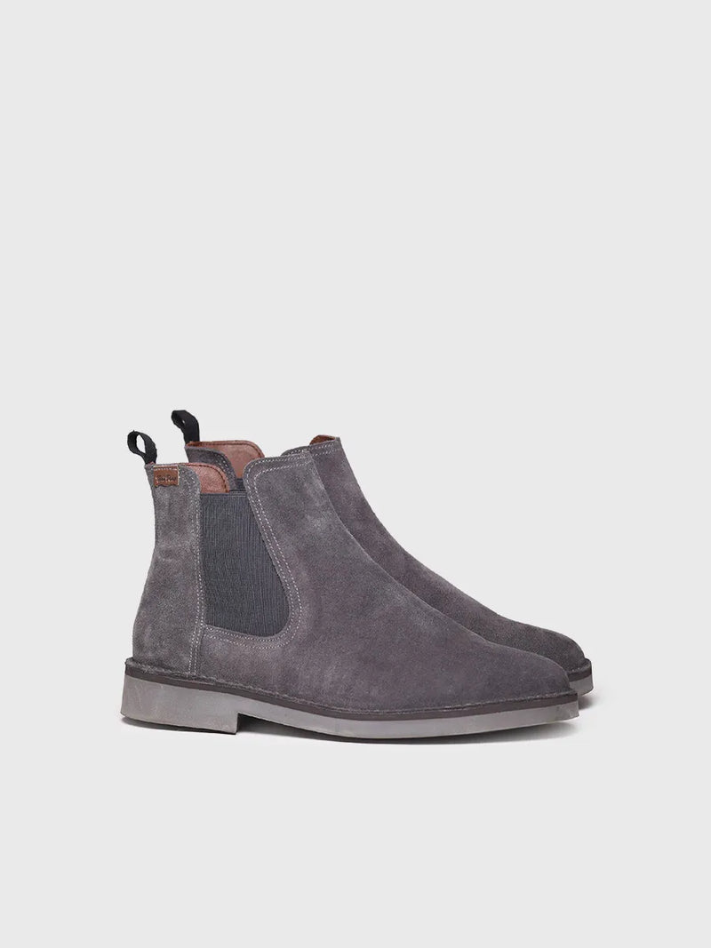 botines mujer - Botín Chelsea para hombre en serraje | JAN-SY  - Toni Pons  