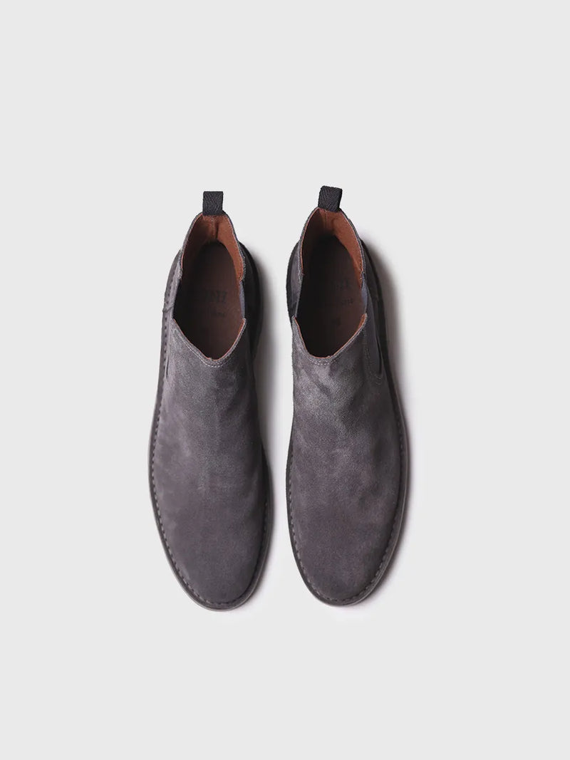 botines mujer - Botín Chelsea para hombre en serraje | JAN-SY  - Toni Pons  