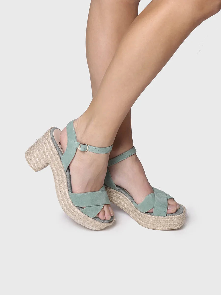 Sandalias mujer - Sandalia de tacón atada al tobillo  - Toni Pons  