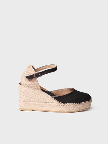 zapatillas mujer - Alpargata con cuña de mujer en lino | LAIA-NT  - Toni Pons  