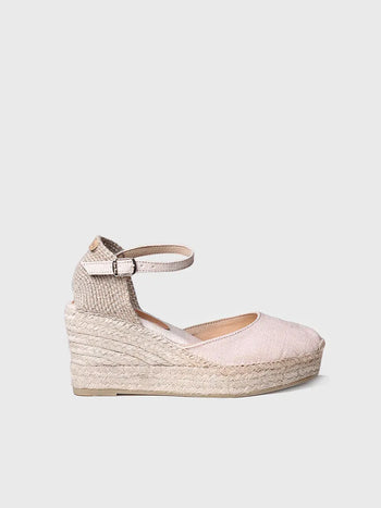 zapatillas mujer - Alpargata con cuña de mujer en lino | LAIA-NT  - Toni Pons  