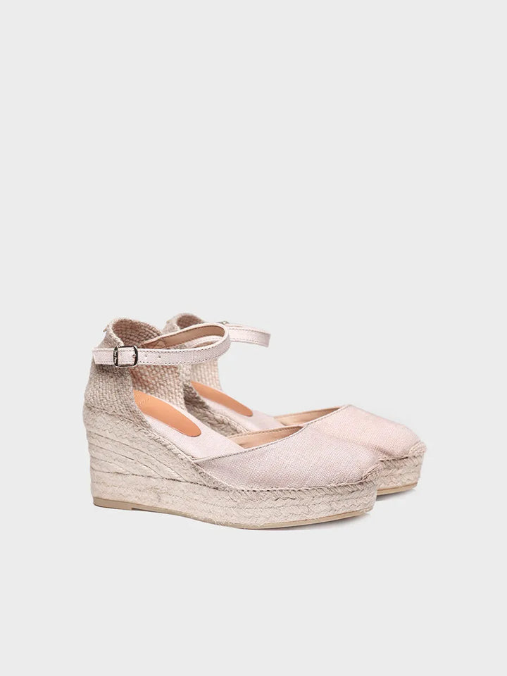 zapatillas mujer - Alpargata con cuña de mujer en lino | LAIA-NT  - Toni Pons  