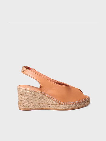 Alpargatas mujer - Alpargata de cuña estilo peep toe | LAILA-P  - Toni Pons  