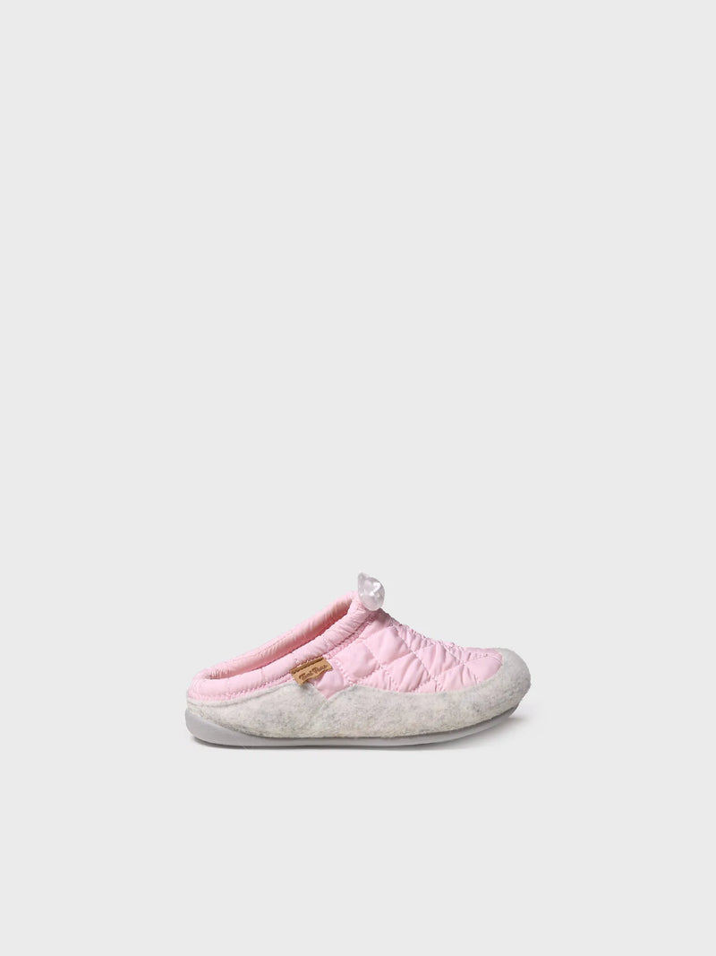 Zapatillas de casa mujer - Slippers para niños en fieltro y tejido acolchado  | LAND-UM  - Toni Pons  
