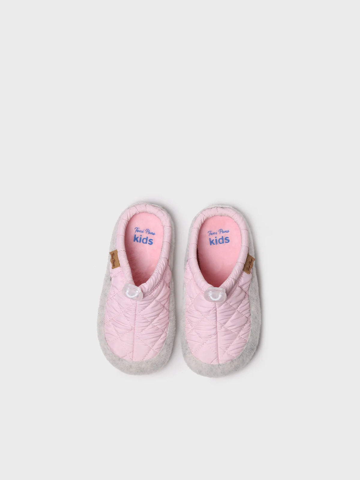 Zapatillas de casa mujer - Slippers para niños en fieltro y tejido acolchado  | LAND-UM  - Toni Pons  