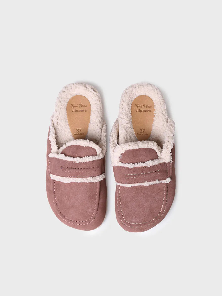  - Slippers para mujer tipo zueco con forro interior en borrego  | LEIRE  - Toni Pons  