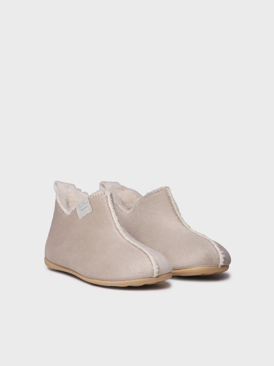 Zapatillas de casa infantiles - Zapatilla de casa cerrada en serraje para mujer | LIS-BD  - Toni Pons  