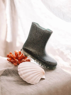 Botas de agua infantil - Botas impermeables para niños con acabado brillante | LIVORNO  - Toni Pons  