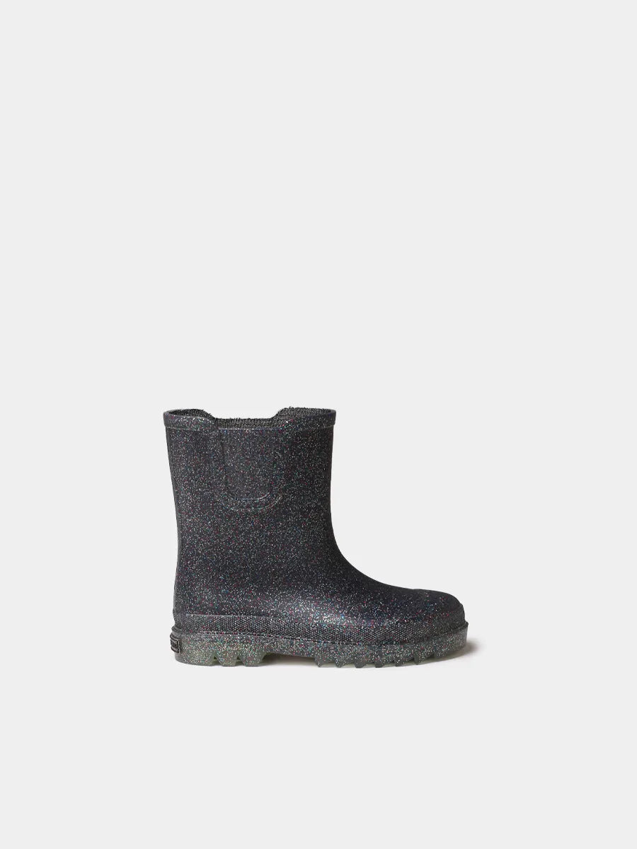 Botas de agua infantil - Botas impermeables para niños con acabado brillante | LIVORNO  - Toni Pons  
