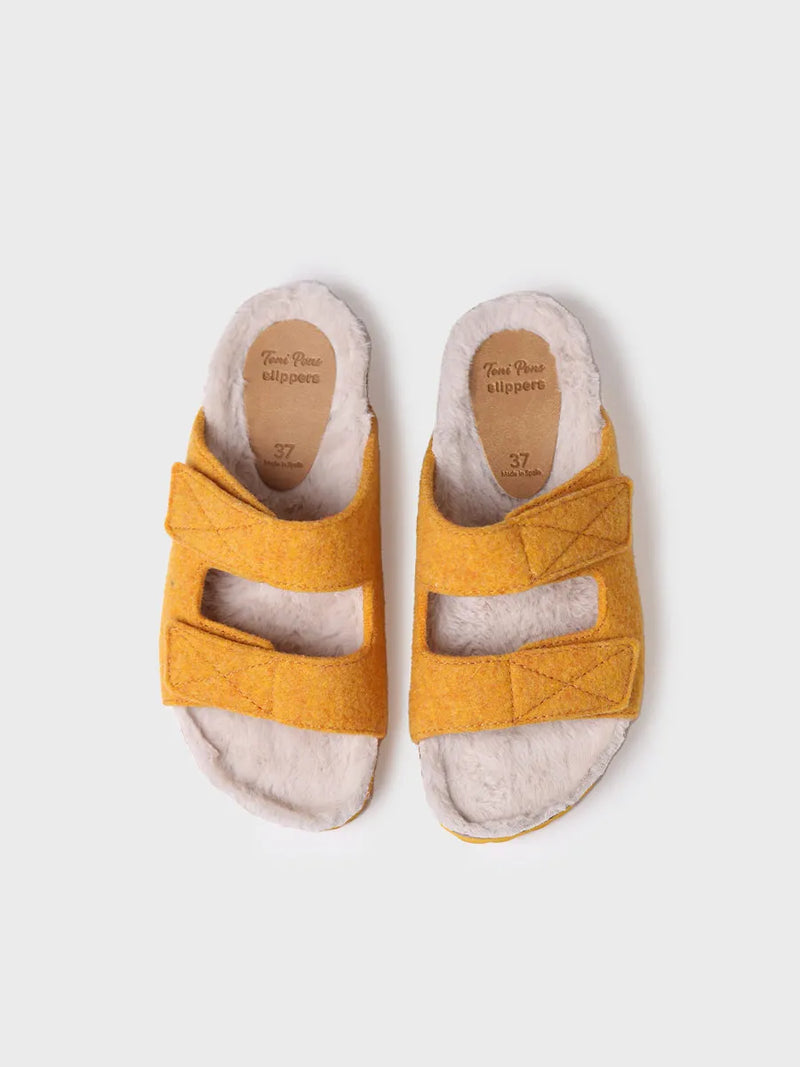  - Slipper abierta para mujer en fieltro y borrego  | LIZY  - Toni Pons  