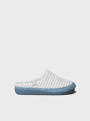 Zapatillas de casa mujer - Slipper en en tejido bicolor para mujer | MALU-CN  - Toni Pons  