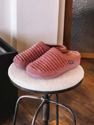 Zapatillas de casa mujer - Zapatilla tipo zueco de mujer en pelo sintético y fieltro | MALU-OD  - Toni Pons  